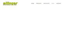 Tablet Screenshot of ellinger.co.at